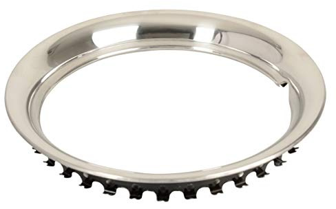 Hansen Styling Parts Felgenring (1 Stück) 15 Zoll aus Edelstahl – Tiefe 40mm – Befestigungskranz aus Federstahl - universell passend für PKW, Oldtimer, Youngtimer Stahlfelgen, etc..