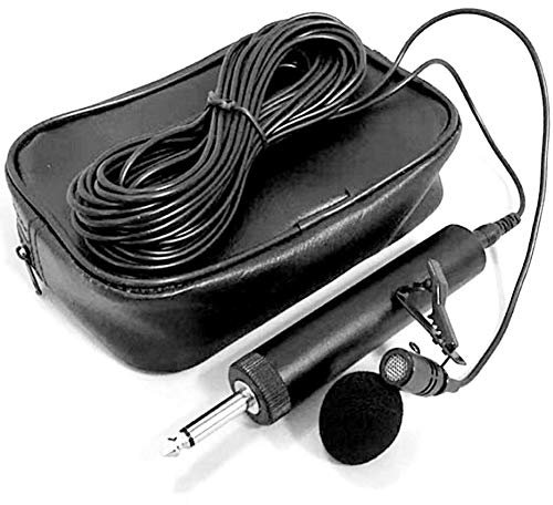 Muyilanc Microfono da 6,5 mm Microfono per Erhu Sassofono Violino Strumento Musicale Eco-Friendly Lavalier Microfono Bavero