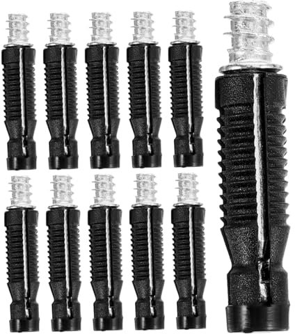 FUNOMOCYA 50 Pezzi Di Tasselli Per Mobili Connettori Per Mobili Elementi Di Fissaggio Raccordi A Camma Dadi Per Bulloni 2 in 1