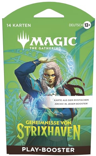 Magic: The Gathering Geheimnisse von Strixhaven – Play-Booster (Deutsche Version)