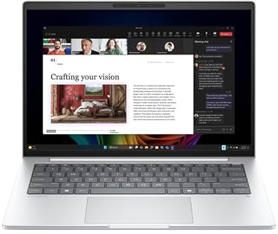 HP EliteBook 8 G1a Next Gen Ai Business Laptop 14 WUXGA IPS Touchscreen AMD Ryzen 7-250 32GB RAM 512GB SSD AMD Radeon 780M Graphics Windows 11 Pro
