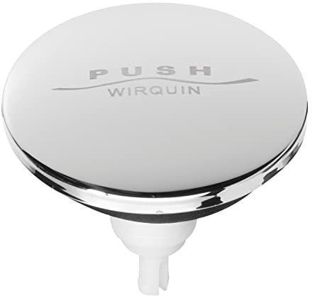 Wirquin SP9260S 30724024-Válvula para bañera (65 mm, Acero Inoxidable, Cromado)