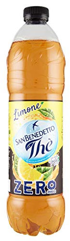 San Benedetto, Thè Freddo al Limone Zero, 1.5 L Bevanda Dissetante Analcolica, Gusto Fruttato, Tappo Click, Senza Zuccheri, Conservanti e Coloranti