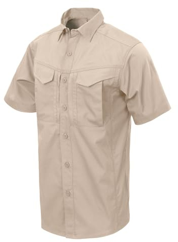 Helikon Men's Defender Mk2 Short Sleeve Shirt Olive Green