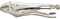 SATA ST71101ST 5-Inch Curved Jaw Locking Pliers with Induction-Hardened Angled Teeth for Increased Gripping Power