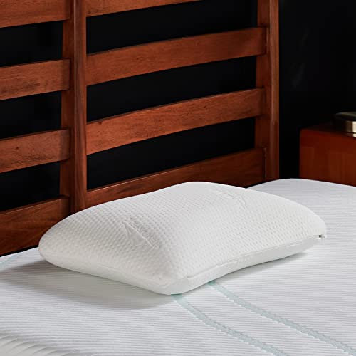 TEMPUR-PEDIC Symphonie-Kissen aus Memory-Schaum, luxuriös, weich, Standard, Weiß