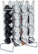 KitchenCraft Le'Xpress Carbon Steel Nespresso Coffee Pod Holder, 17 x 9.5 x 24.5 cm (6.5 x 3.5 x 9.5) - For 36 Capsules