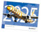 airliners.de Flugzeugkalender 2025 - Großformat 48cm x 38cm - aktuelle Flugzeuge und Fluggesellschaften - Airbus, Boeing und andere Verkehrsflugzeuge