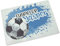 GRAZDesign Fussball Frühstücksbrettchen Kinder mit Namen personalisiert aus Glas | Personalisiertes Brotzeitbrett | Schneidebrett für Jungen Fußballer