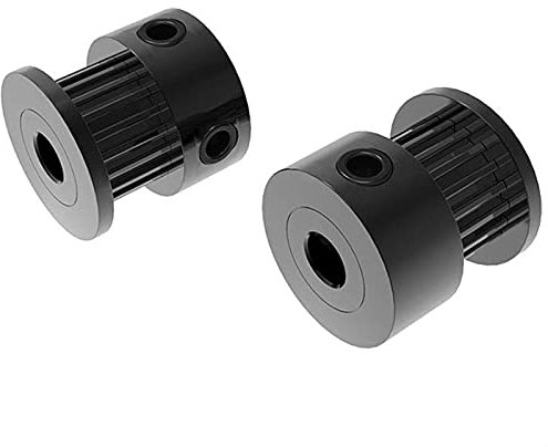 JIYAMI'EN-B Coupler Synchronous Wheel 3D Printer Accessories Wear-Resistant Iron (Color : Black)