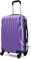 R.Leone Ryanair 55x40x20cm Valigia Trolley Bagaglio a mano Rigido Ultraleggero in ABS 4 Ruote smontabile Rimovibili Autonome 20373N (Valigia 55X40X20cm, Viola)