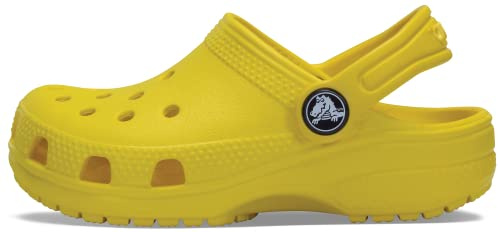 Crocs Unisex Kinder Classic Clog K Holzschuh, Lemon, 37/38 EU