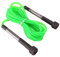 2.8m PVC Skipping Rope With Plastic Handles [Green]