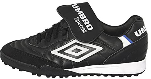 Umbro Herren Speciali Pro 98 V22 Rasen Turf Fußballschuh, Schwarz/Weiß, 42 EU