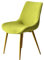 VELYTA Stuhlhussen,Schonbezug für Schalenstühle, Esszimmerstuhlbezüge, Dehnbare, abnehmbare Lounge-Eckstuhlbezüge ohne Armlehnen für Esszimmer, Küche, Schlafzimmer-Fruit Green||4pcs
