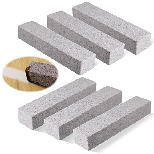 Bimsstein Reiniger Bürsten Block Reinigungsblock Grill Bimsstein Reinigungsstein Grill Brick Bimsstein Reinigungs Grill Reinigung Stein Küche Bräter Backofen (6 Stück Blau)