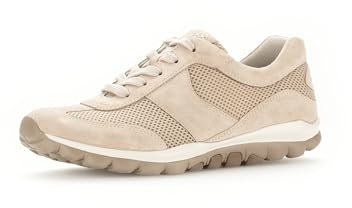 Gabor Damen Low-Top Sneaker, Frauen Halbschuhe,Wechselfußbett,Freizeitschuhe,Turnschuhe,Laufschuhe,schnürschuhe,schnürer,oasi,37 EU / 4 UK