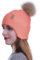 HEYANN Mütze Damen mit Ohrenklappe,Wintermütze Herren Strickmützen für Damen Fahrradhelm Beanie Hut Unisex Winter Beanie Hut Outdoor Skimütze für Männer und Frauen (Rosa)