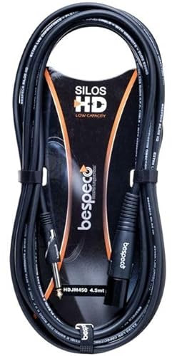Bespeco Cavo audio HDJM600 XLR-M a JK-M, lunghezza 6 metri