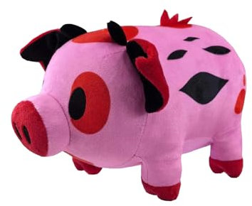 Felwsrel 26cm Fat Nuggets Schwein Plüschtier, Stofftiere Spielzeug Rosa, Kuscheltier Pig Puppen, Süße Flauschige Weich Glücksschweinchen, Geschenke für Spiel Fans Kinder und Erwachsene