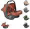 Lorelli Babyschale i-Size Joy (40-87 cm) verstellbar, Faltdach, Memory-Schaum, Farbe:braun