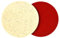 HERO Polierfilzscheiben Klett Filzscheiben 2 Stück Polierpads 125mm Politur Schleifscheibe Polierdisc Polierfilz Klettscheibe Klettverschluss Stärke 6mm Polieraufsatz Autopolitur Holz, Lack, Boot