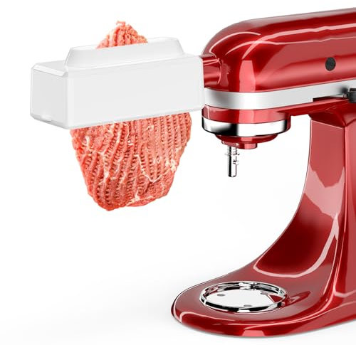 Meat Tenderizer for All KitchenAid and Cuisinart Household Stand Mixers, Mixers Accesssories for Kitchen Aid Attachment, Tenderize Meat More Smoothly and Effortless, Dishwasher Safe, White