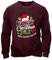 Fannyfuny Christmas Sweater Herren Weihnachtsdruck Winter Pullover Warm Weihnachtspullis Strickpullover Weihnachtsbaum Motiv Langarm Tshirt Weihnachtssweater Merry Christmas Jumper