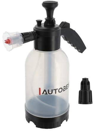 Pulvérisateur à pression 2 litres - 2 buses lavage et propulsion de mousse