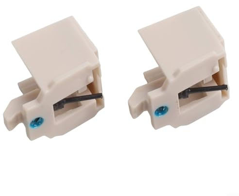 Getdoublerich 2Pcs ATN3600L Record Player Needle Replacement, Record Player Needle Vinyl Replacement Needle For Audio-Technica AT-LP60
