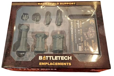 BattleTech ForcePack: Battlefield Support Emplacements – Terrain & Tactical Expansion