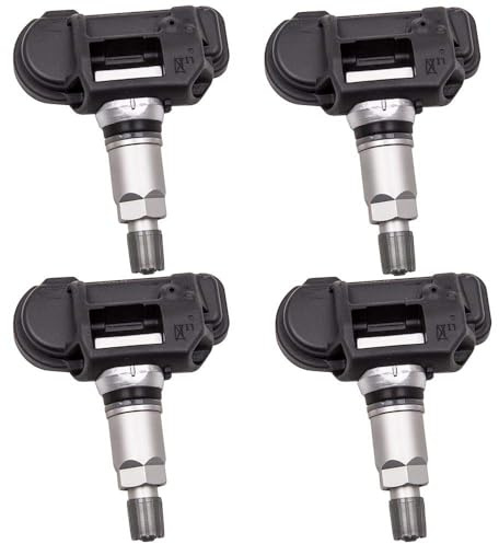 Xiazhi 4 Stück Reifendrucksensor Passend für Mercedes Benz GLE Typ: W166 A0009050030, TPMS Sensor RDKS Reifendruck-Kontrollsystem Sensor Ersatz-Sensoren