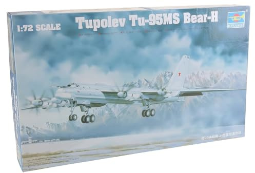 Trumpeter 01601 Modellbausatz Tupolev Tu-95 MS Bear-H