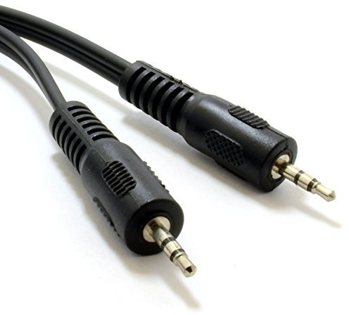 2,5 mm Estéreo Conector Jack a 2,5 mm Conector Jack Clavija Cable Cable 5 m [5 metros/5m]