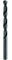 Alpen 60100770100 Foret hélicoïdal HSS DIN 338 RN, Gris, 7,7 mm