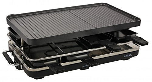 Raclette8 alu grillplaat - zwart Spring 3267517001 Raclette8