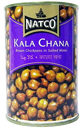 Natco - schwarze Kichererbsen - 400g x 2 Doppelpack