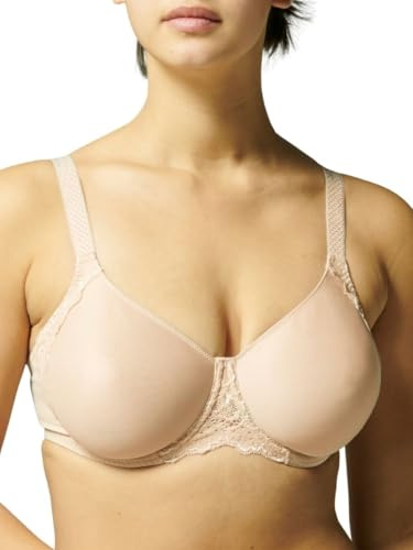 Simone Perele Sujetador con Aros para Mujer Caresse Minimizer - Beige - 75G