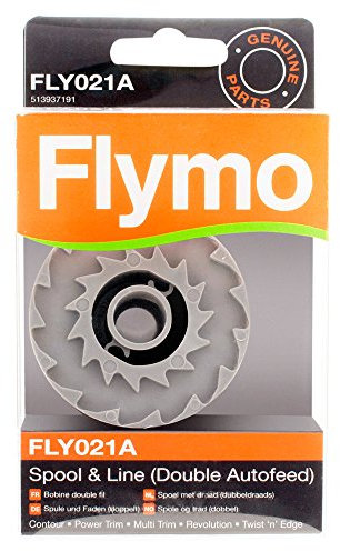 Flymo Contour 500/700 Bobine de fil pour débroussailleuse Double alimentation automatique (FLY021A)