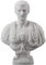 Julius Caesar Büste Statue weiß lackiert