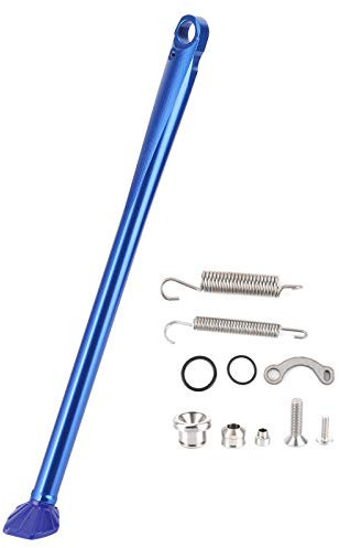 Seitenständer für Motorrad, CNC-Aluminiumständer Ständer Seitenständer Zubehör Passend für FE 250 FE 350 TE 125(A (blaue Stange und blaue Füße))