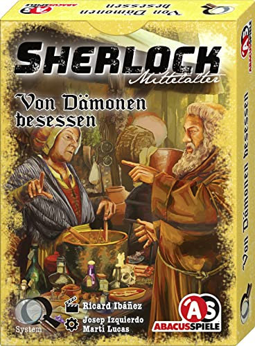 ABACUSSPIELE 48215 - Sherlock Mittelalter - Von Dämonen besessen, , Krimi Kartenspiel
