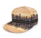 Oaieltj Unisex Baseballkappe Damen Herren Junge Mädchen Mode verstellbar 3D gedruckt Flat Bill Baseball Cap, Usa Chicago Skyline Night View, One size