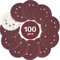STEBRUAM 100 Stück Schleifpapier 125mm Klett 180 körnung,Profi 125 Schleifscheiben Rund 8 Loch für Exzenterschleifer