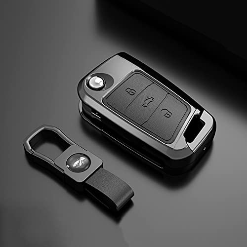 CSHU Autoschlüsselhülle Schlüsselanhänger Ringschlüsseltasche, passend für VW Volkswagen Polo Golf 4 MK7 Golf 7 T5 Skoda Octavia A5 A7 Leon Ibiza Ateca Kodiaq,2