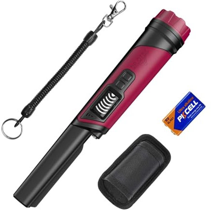DR.ÖTEK Pinpointer Metal Detector, Portatile Pointer Palmare, Impermeabile IP68, LCD Display, Innovativa Funzione di Cancellazione delle Interferenze, Maggiore Sensibilità, 3 Modalità di Allarme