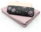 VmG-Store Waffelpique + Baumwollstoff Set farblich abgestimmt Waffel Stoff 100% Baumwollstoff Tex Standard 100 (Pusteblume Rose Set32)