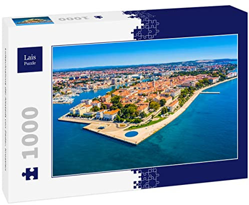 Lais Puzzle Luftaufnahme der Altstadt von Zadar, Kroatien 1000 Teile