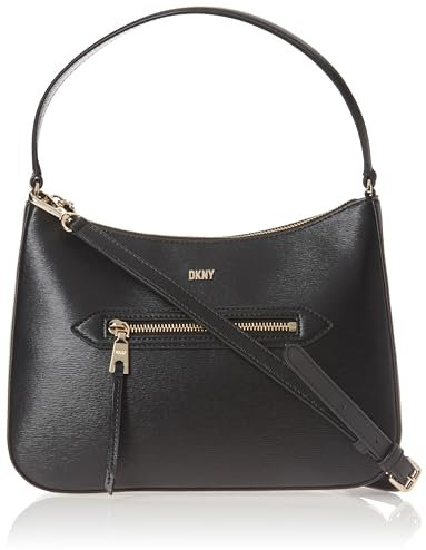 DKNY Damen R24czv29-bgd-1sz Schulranzen, Schwarz/Gold