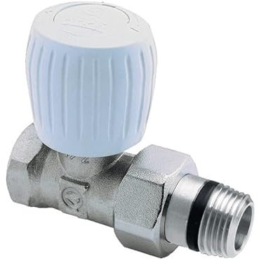 ORKLI - Robinet de radiateur droit 3/4'' nickelé - ORKLI - 1136